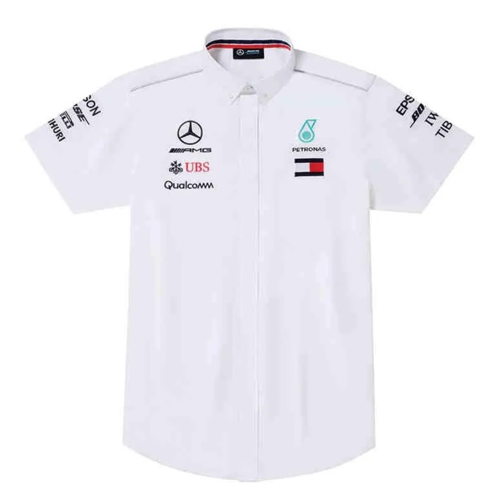Mercedes-AMG Petronas Motorsport Team Button-Up Shirt